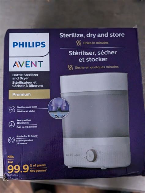 philips avent electric steam sterilizer|Sterilizer SCF293/00 .